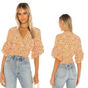 Faithfull the brand gisela top US 6 NWT